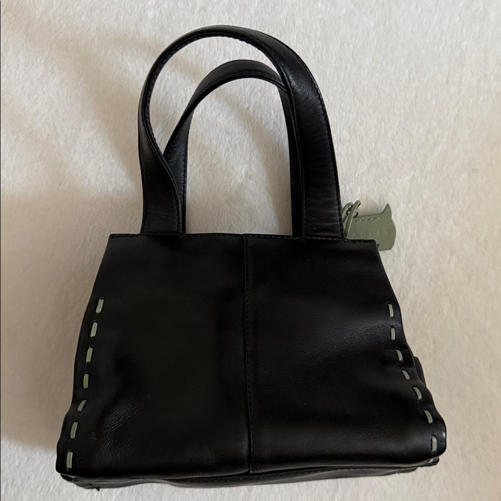 Radley London | Mini Bag Small Purse 54420 Black/Green - Picture 10 of 16
